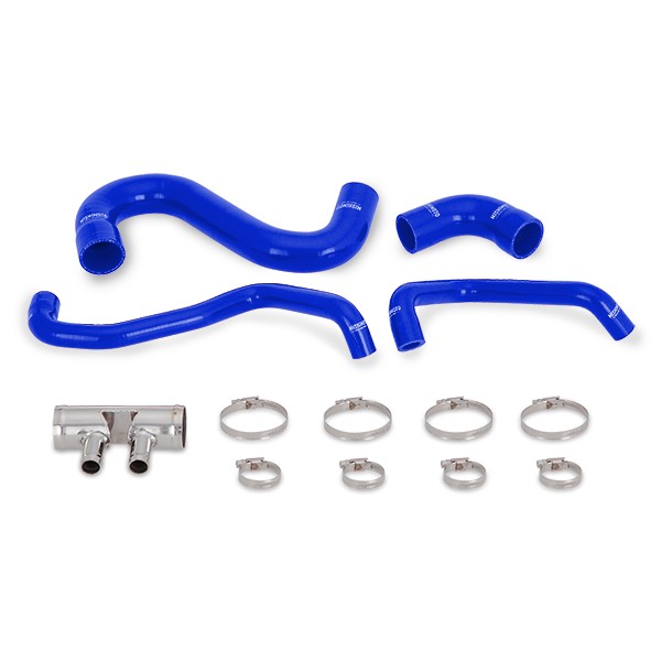 Ford Mustang GT Silicone Lower Radiator Hose, 2015+ , Blue