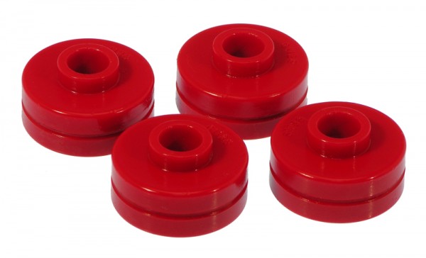 Prothane 97-04 Chevy Corvette Rear Spring Cushions - Red