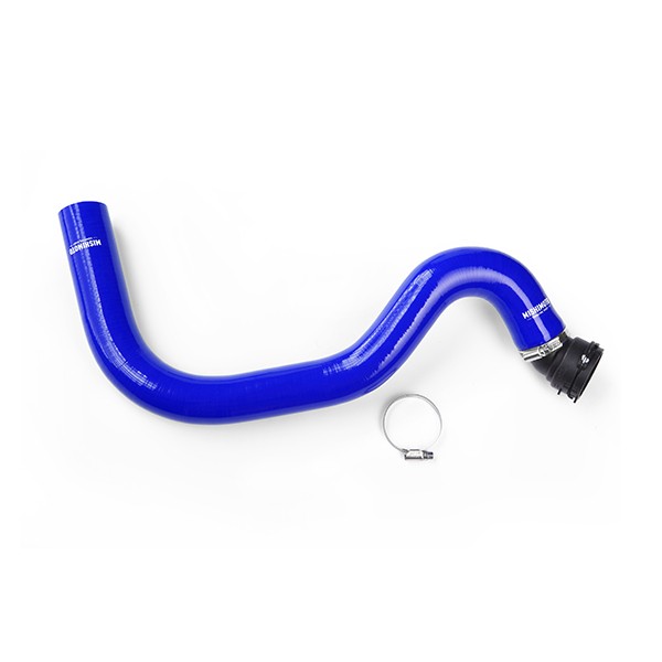 Ford Mustang GT Silicone Radiator Upper Hose, 2015+ Blue