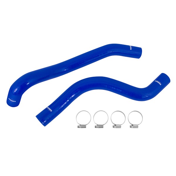 Ford Mustang Ecoboost Silicone Radiator Hose Kit, 2015+ Blue