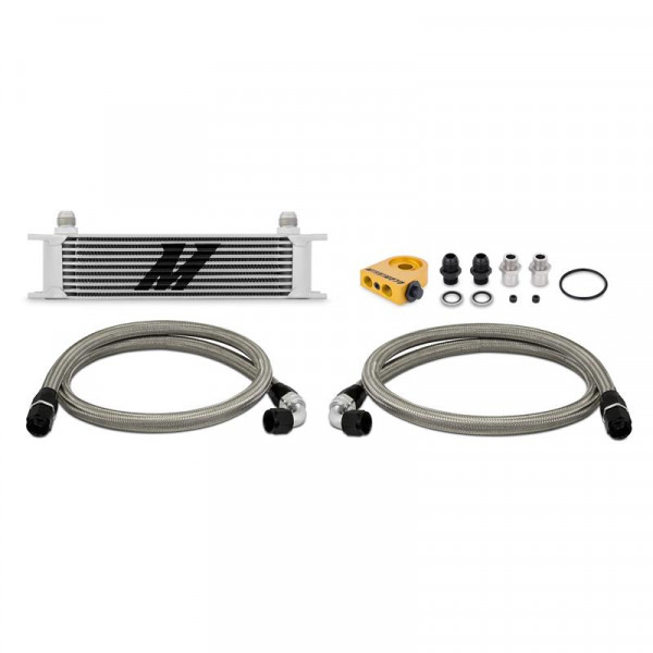 Universal Thermostatic 10 Row Oil Cooler Kit