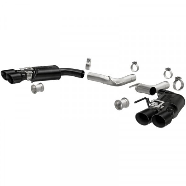 MagnaFlow SYS Competition Black A/B 2011 Ford Mustang 5.0L