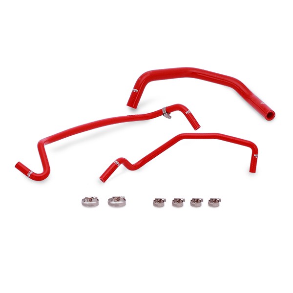 Ford Mustang GT Silicone Ancillary Coolant Hose Kit, 2015+ Red