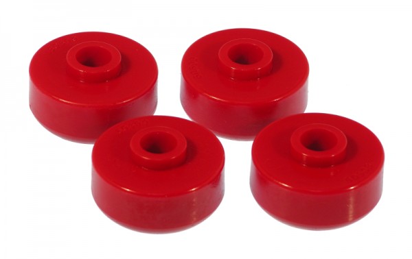 Prothane 63-82 Chevy Corvette Rear Spring Cushions - Red